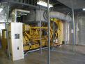 2000 kW sound attenuated standby diesel Caterpillar generator installation.